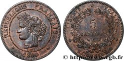 5 centimes Cérès 1890 Paris F.118/32