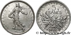 5 francs Semeuse, argent 1966 Paris F.340/10 fST63 