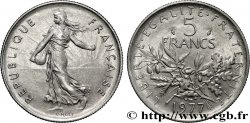 5 francs Semeuse, nickel 1977 Pessac F.341/9