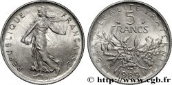 5 francs Semeuse, nickel 1989 Pessac F.341/21