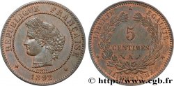 5 centimes Cérès 1892 Paris F.118/34