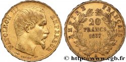 20 francs or Napoléon III, tête nue 1857 Paris F.531/12 BB 
