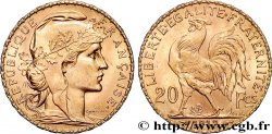 20 francs or Coq, Liberté Égalité Fraternité 1912 Paris F.535/6 SUP+ 