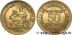 50 centimes Chambres de Commerce 1926 Paris F.191/8