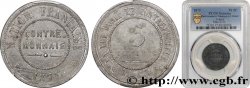 Contre-monnaie de 5 Centimes 1873  GEM.249 1