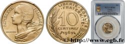10 centimes Marianne 1963 Paris F.144/3