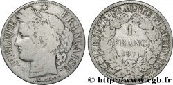 1 franc Cérès, Troisième République 1871 Paris F.216/1