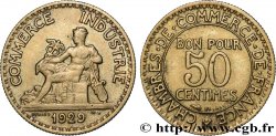 50 centimes Chambres de Commerce 1929  F.191/11