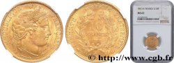 10 francs or Cérès, IIe République 1851 Paris F.504/3
