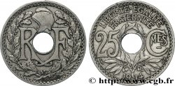 25 centimes Lindauer, Cmes souligné 1914  F.170/2