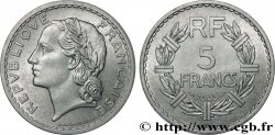 5 francs Lavrillier, aluminium 1945 Castelsarrasin F.339/5