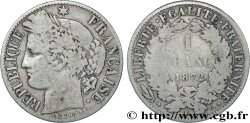 1 franc Cérès, IIIe République 1872 Bordeaux F.216/6