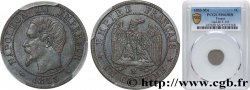 Un centime Napoléon III, tête nue 1853 Marseille F.102/7