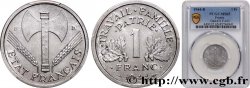 1 franc Francisque, légère 1944 Beaumont-Le-Roger F.223/6