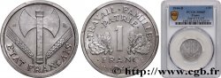 1 franc Francisque, légère 1944 Beaumont-Le-Roger F.223/6