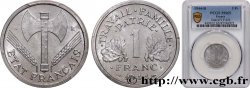 1 franc Francisque, légère 1944 Beaumont-Le-Roger F.223/6