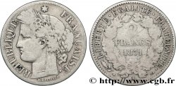 2 francs Cérès, avec légende 1871 Paris F.265/4