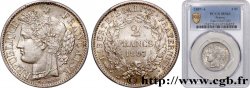 2 francs Cérès, avec légende 1887 Paris F.265/13