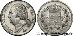 2 francs Louis XVIII 1824 Lille F.257/62