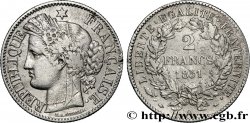 2 francs Cérès, IIe République 1851  Paris F.261/7