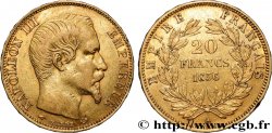 20 francs or Napoléon III, tête nue 1856 Paris F.531/9