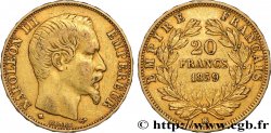 20 francs or Napoléon III, tête nue 1859 Strasbourg F.531/16