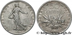 50 centimes Semeuse 1907  F.190/14