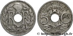 5 centimes Lindauer, petit module 1922 Poissy F.122/5