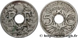 5 centimes Lindauer, petit module 1922 Poissy F.122/5