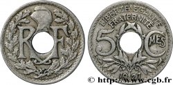 5 centimes Lindauer, petit module 1927 Paris F.122/12