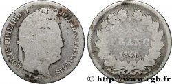 1 franc Louis-Philippe, couronne de chêne 1840 Rouen F.210/74