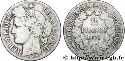 2 francs Cérès, avec légende 1871 Bordeaux F.265/7