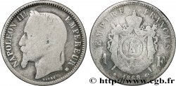 1 franc Napoléon III, tête laurée 1868 Strasbourg F.215/11 B 