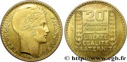 Essai de 20 francs Turin en bronze-aluminium 1929 Paris GEM.199 5