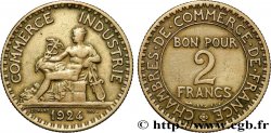 2 francs Chambres de Commerce 1924  F.267/6