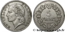 5 francs Lavrillier, nickel 1933  F.336/2