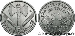 50 centimes Francisque, lourde 1942 Paris F.195/3