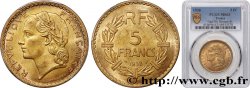 5 francs Lavrillier, bronze-aluminium 1938  F.337/1