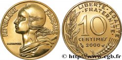 10 centimes Marianne, BU (Brillant Universel) 2000 Pessac F.144/44