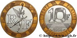10 francs Génie de la Bastille, Brillant Universel 1988 Pessac F.375/2