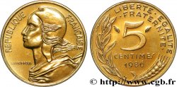 5 centimes Marianne, Brillant Universel 1986 Pessac F.125/22