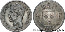 1/4 franc Charles X 1825 Paris F.164/1