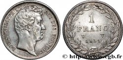 1 franc Louis-Philippe, tête nue 1831 Lille F.209/12