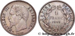 1 franc Napoléon III, tête nue 1855 Paris F.214/3