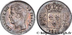 1/4 franc Charles X 1826 Nantes F.164/8 TTB+ 