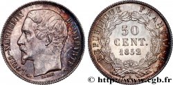 50 centimes Louis-Napoléon 1852 Paris F.185/1