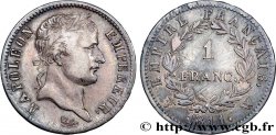 1 franc Napoléon Ier tête laurée, Empire français 1811 Lille F.205/41 TB+ 