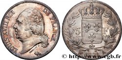 5 francs Louis XVIII, tête nue 1821 Paris F.309/60