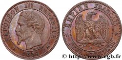 Deux centimes Napoléon III, tête nue 1854 Lyon F.107/15