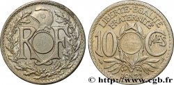 10 centimes Lindauer, non perforé 1921 Paris F.138/5 var.